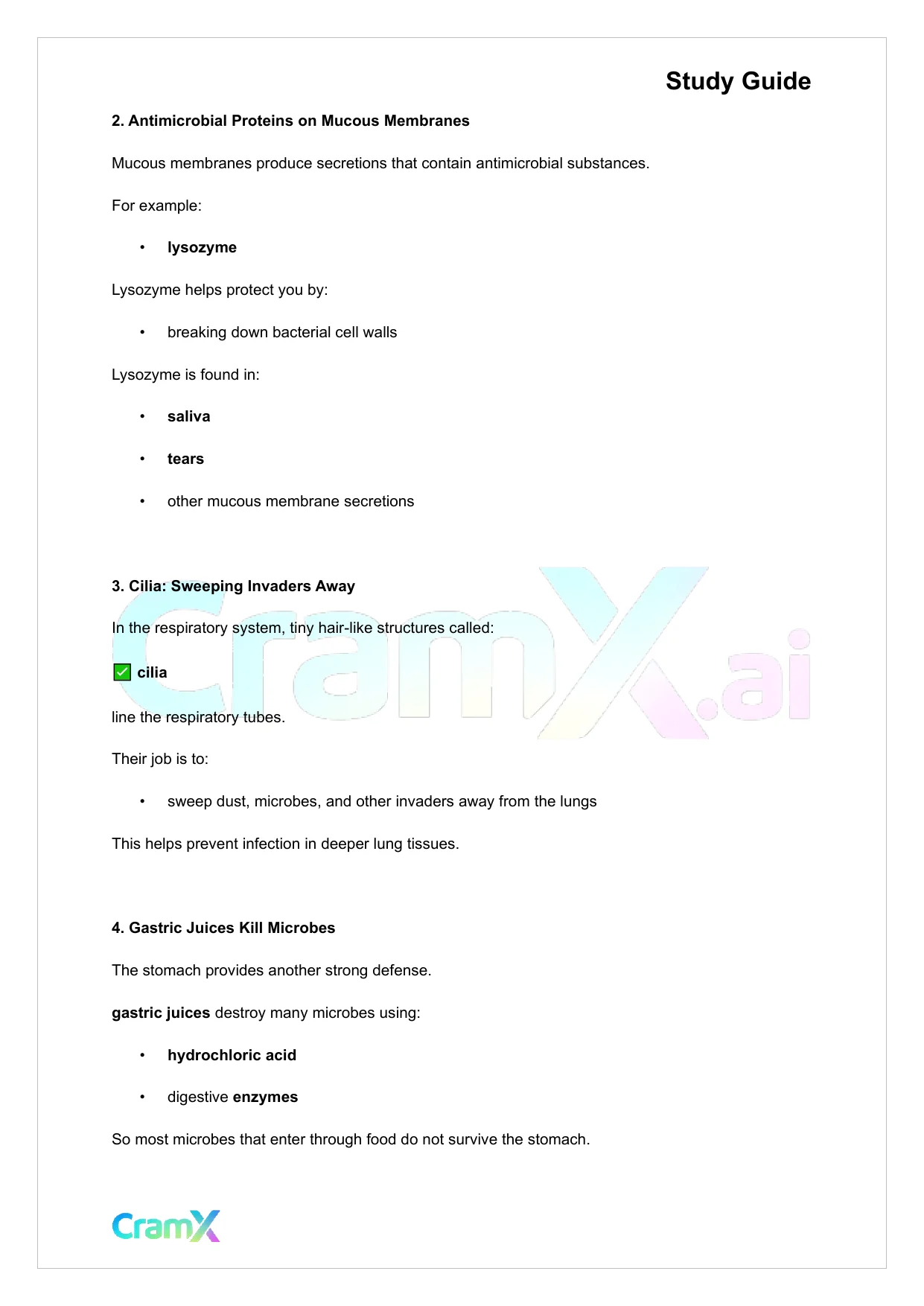 Anatomy and Physiology - The Immune System and Other Body Defenses - Page 2 preview image