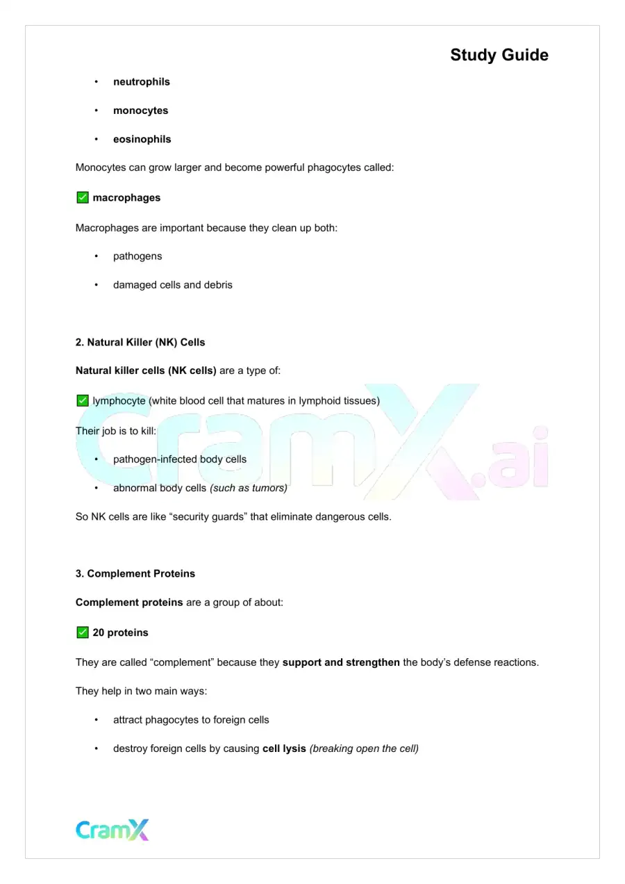 Anatomy and Physiology - The Immune System and Other Body Defenses, page 5