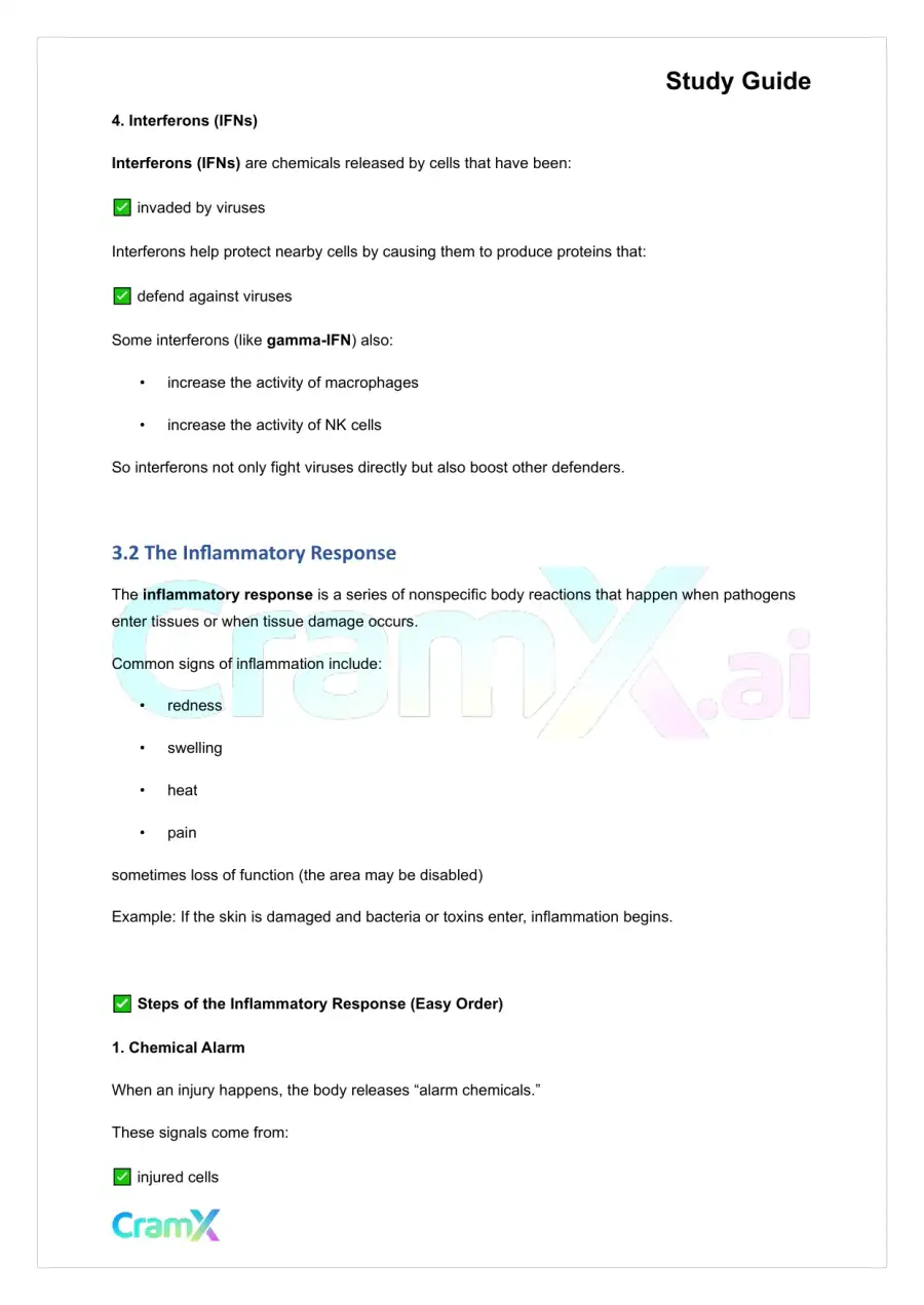 Anatomy and Physiology - The Immune System and Other Body Defenses, page 6