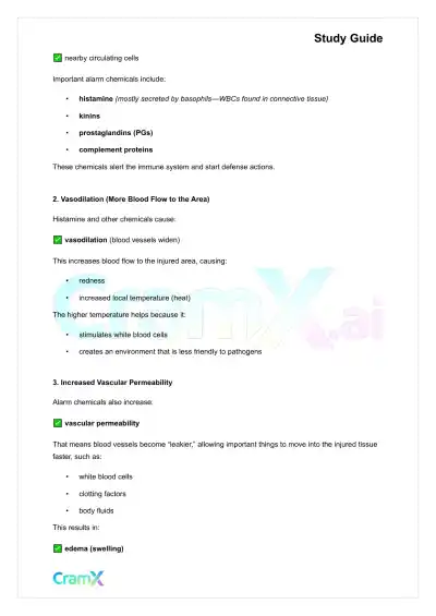 Anatomy and Physiology - The Immune System and Other Body Defenses - Page 7 preview image