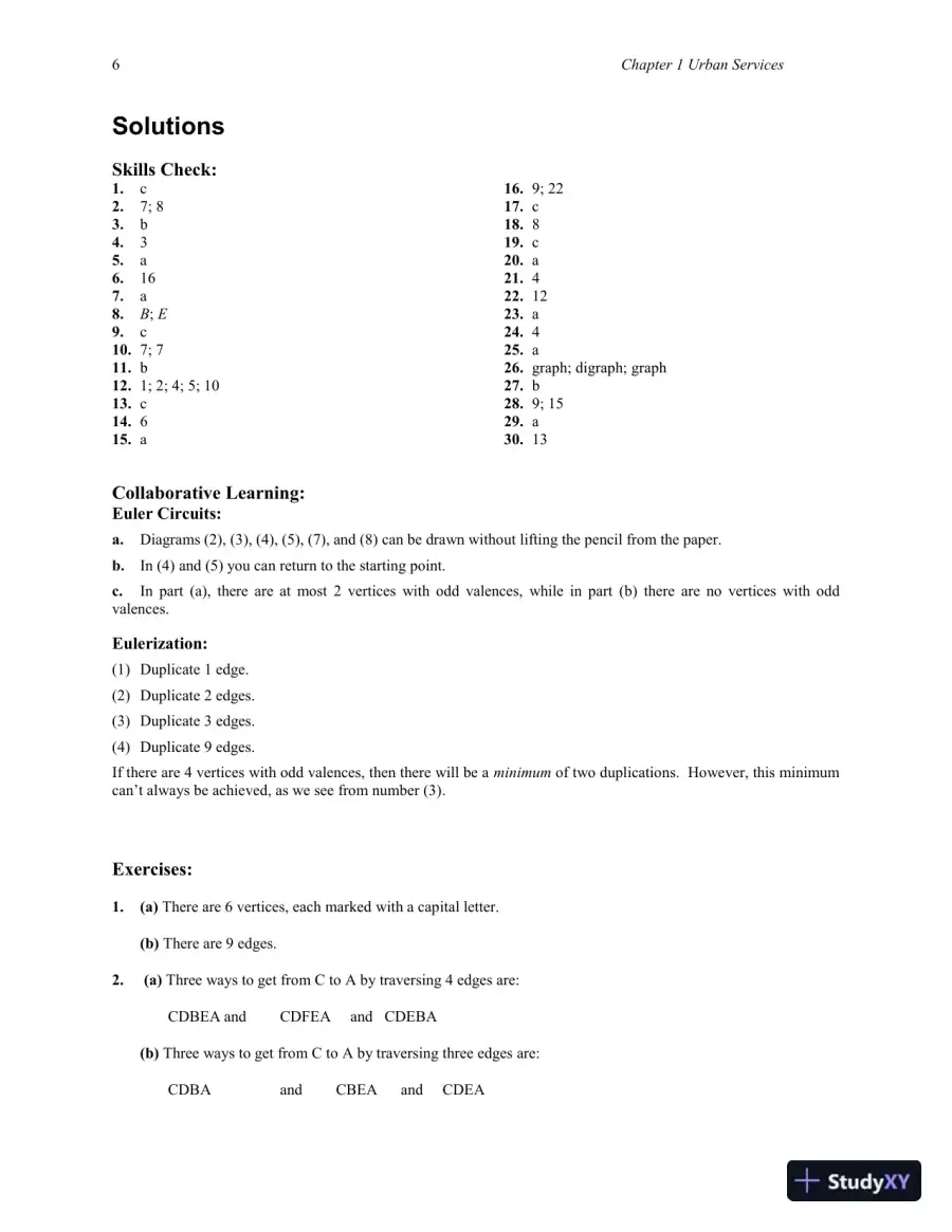 All Practical Purposes: Mathematical Literacy in Today's World Tenth Edition Solution Manual, page 9