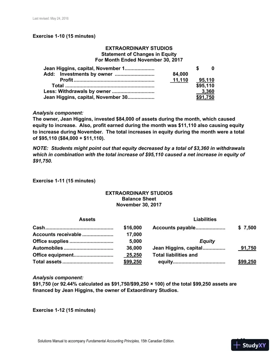 Fundamental Accounting Principles, Volume 1 15th Canadian Edition Solution Manual, page 23