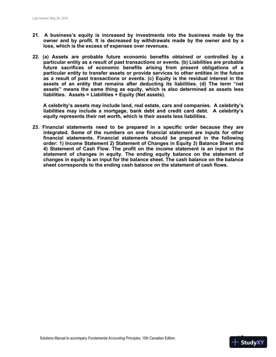 Fundamental Accounting Principles, Volume 1 15th Canadian Edition Solution Manual, page 8