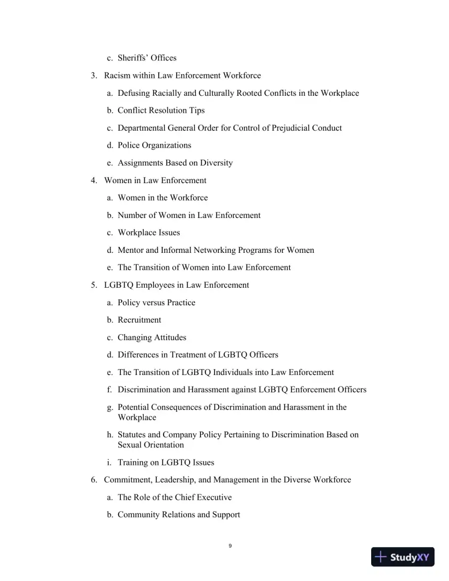 Lecture Notes For Multicultural Law Enforcement: Strategies for Peacekeeping in a Diverse Society, 7th Edition, page 16