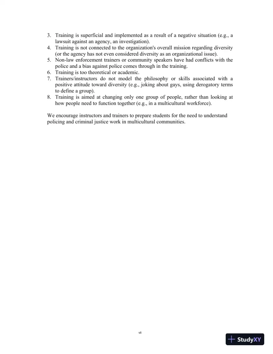 Lecture Notes For Multicultural Law Enforcement: Strategies for Peacekeeping in a Diverse Society, 7th Edition, page 7