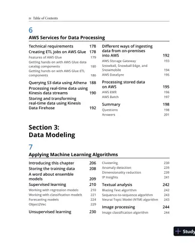 AWS Certified Machine Learning Specialty: MLS-C01 Certification Guide (2021) - Page 10 preview image