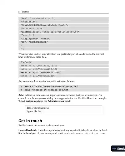 AWS Certified Machine Learning Specialty: MLS-C01 Certification Guide (2021) - Page 16 preview image