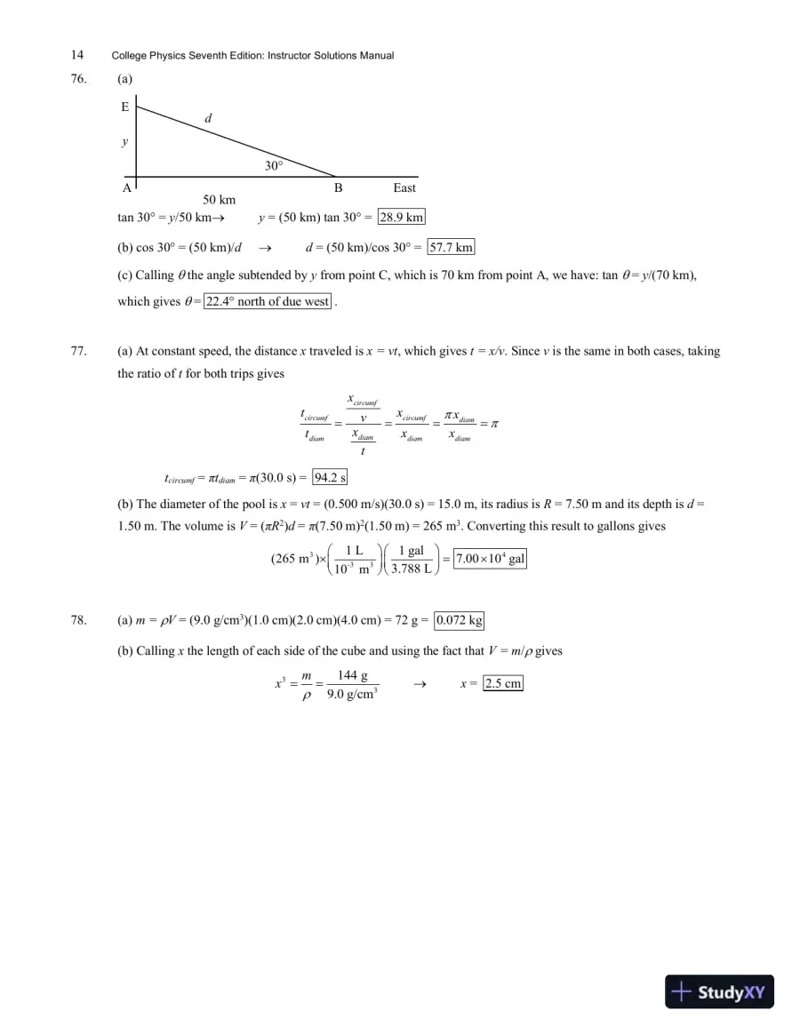 Solution Manual For College Physics With Masteringphysics, 7th Edition, page 15