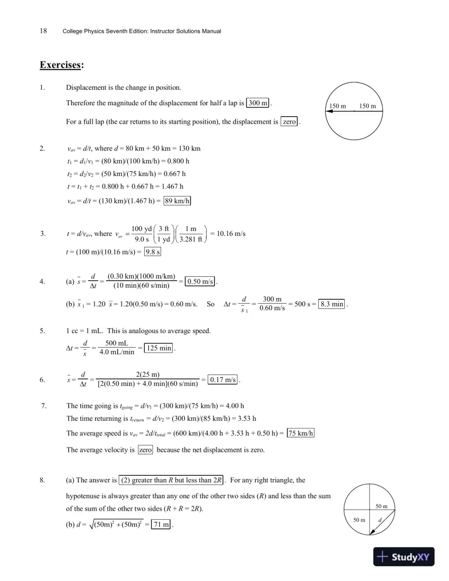 Solution Manual For College Physics With Masteringphysics, 7th Edition, page 19