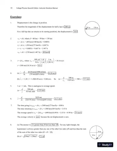 Solution Manual For College Physics With Masteringphysics, 7th Edition - Page 19 preview image