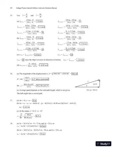Solution Manual For College Physics With Masteringphysics, 7th Edition - Page 21 preview image