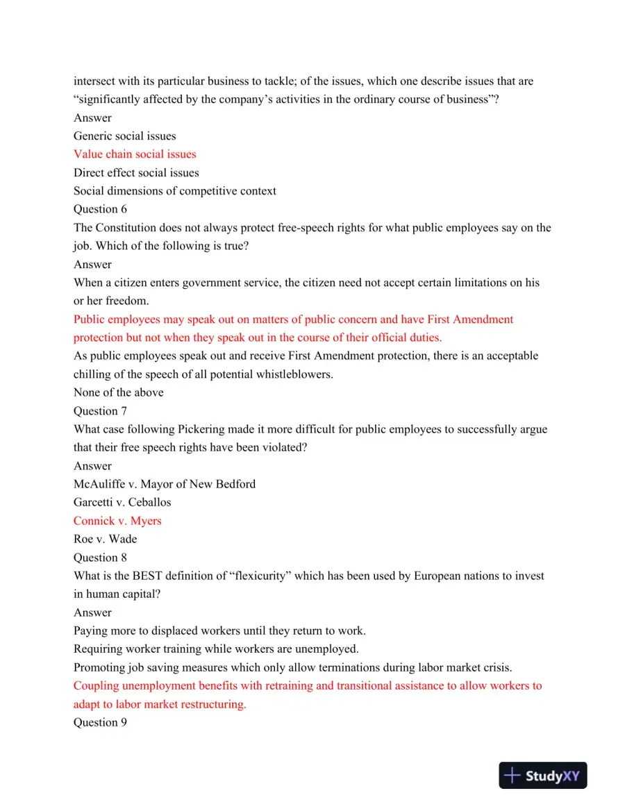 LEG 500 Final Exam Part 1, page 3