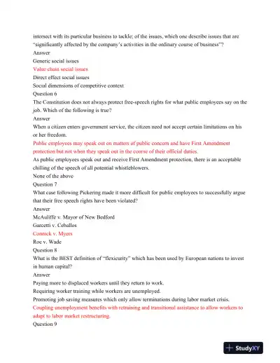 LEG 500 Final Exam Part 1 - Page 3 preview image