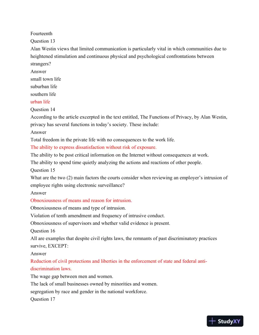 LEG 500 Final Exam Part 1, page 5