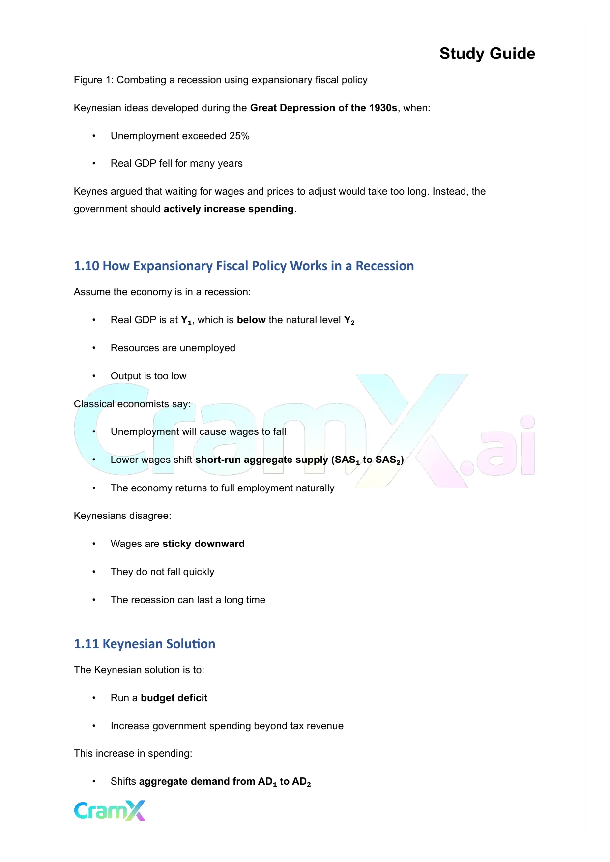 Economics - Fiscal and Monetary Policy - Page 4 preview image