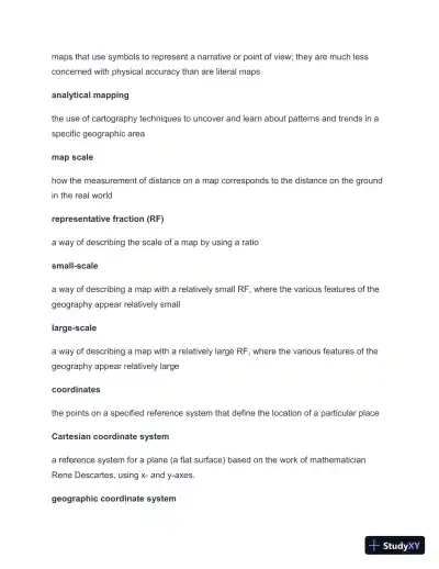 2024-2025 WGU D199 Introduction to Physical and Human Geograph with Answers (203 Solved Questions) - Page 4 preview image