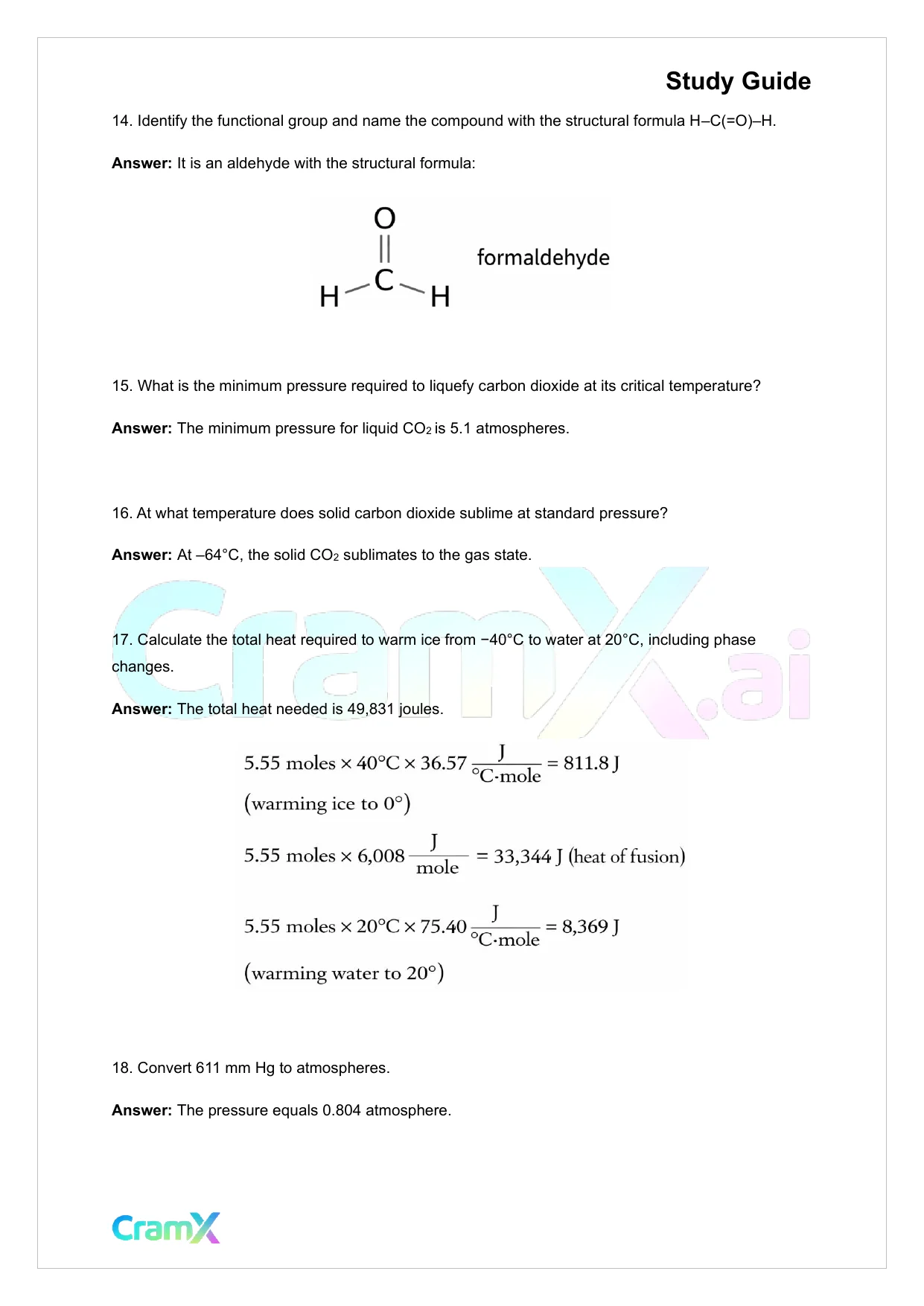 Chemistry - Answers to Chemistry Problems - Page 5 preview image