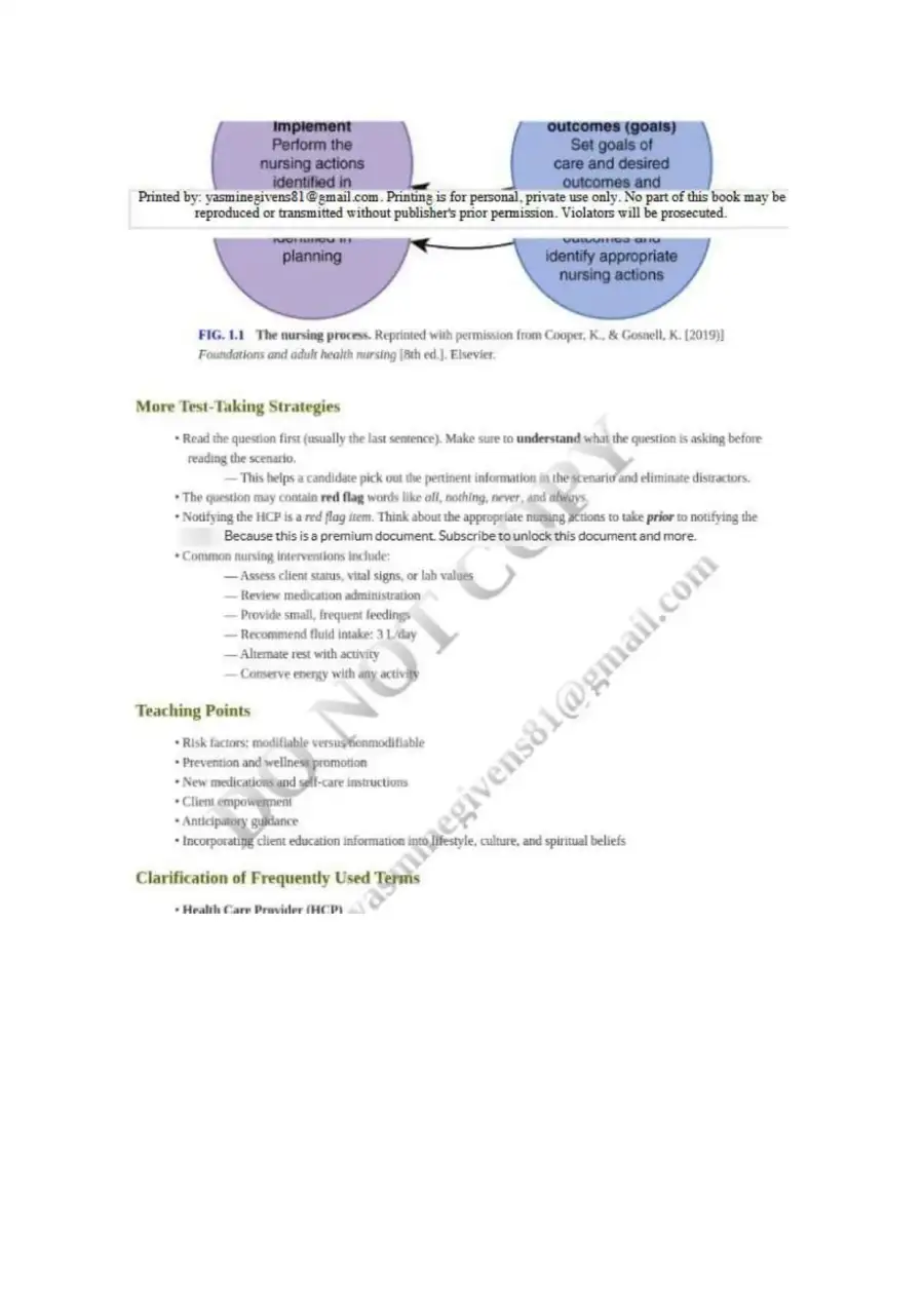 HESI Live Review Workbook for the NCLEX, page 16