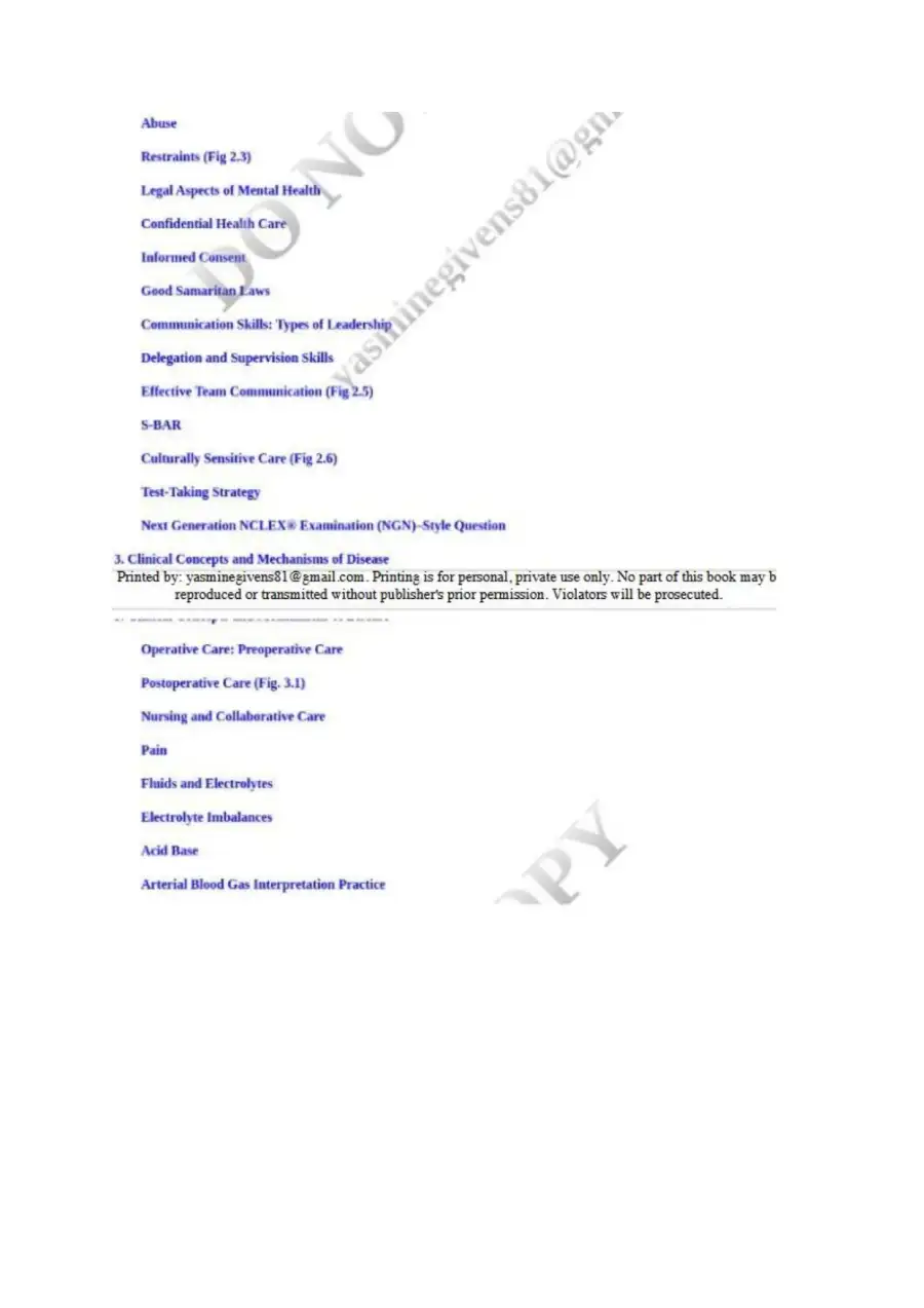 HESI Live Review Workbook for the NCLEX, page 3