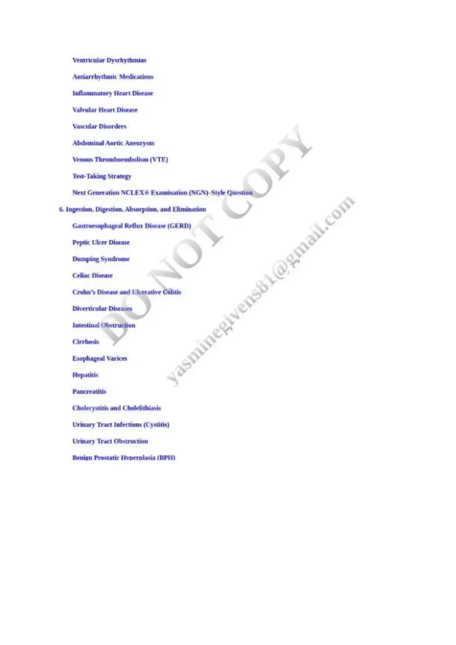 HESI Live Review Workbook for the NCLEX, page 5