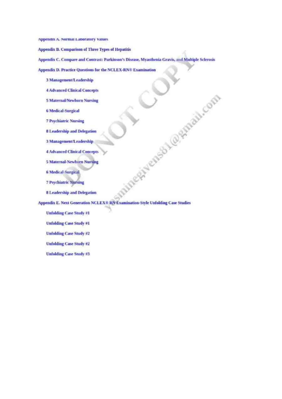 HESI Live Review Workbook for the NCLEX, page 9