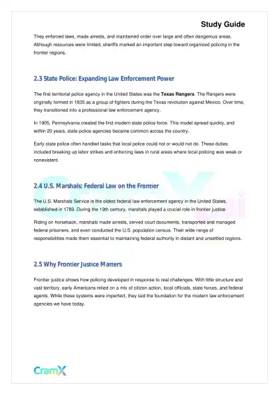 Criminal Justice - Development of the American Pol - Page 4 preview image