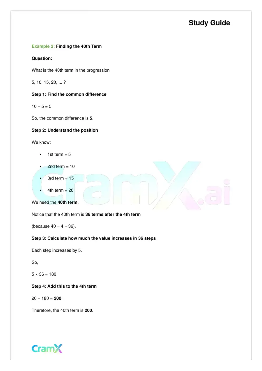 Basic Math and Pre-Algebra - Number Series, page 2