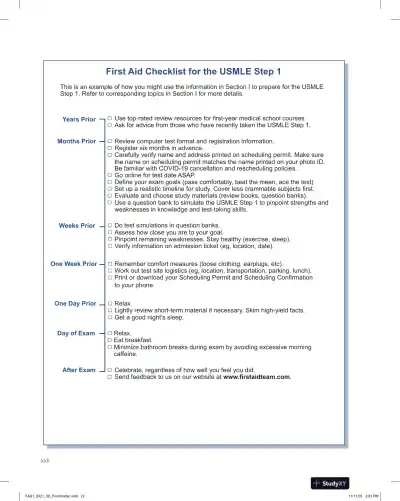 First Aid for the USMLE Step 1 (2021) - Page 24 preview image