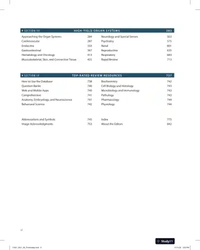 First Aid for the USMLE Step 1 (2021) - Page 8 preview image