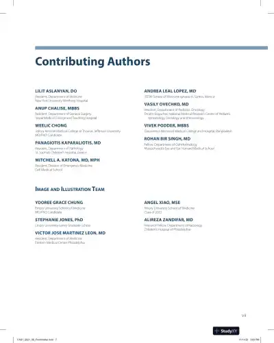 First Aid for the USMLE Step 1 (2021) - Page 9 preview image