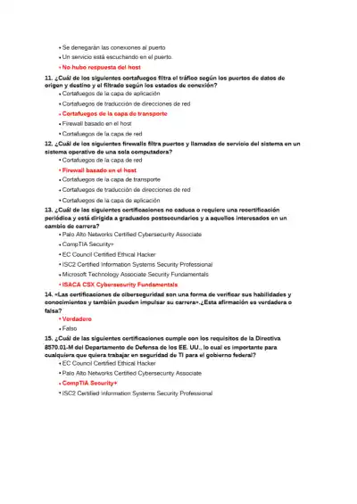 Introduccion a la Ciber Seguridad Examen - Page 3 preview image