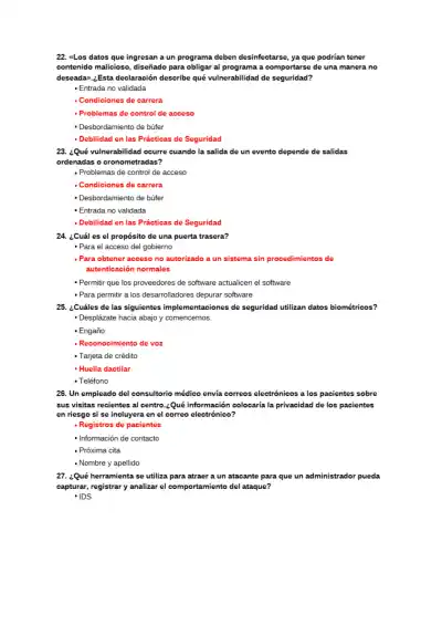 Introduccion a la Ciber Seguridad Examen - Page 5 preview image
