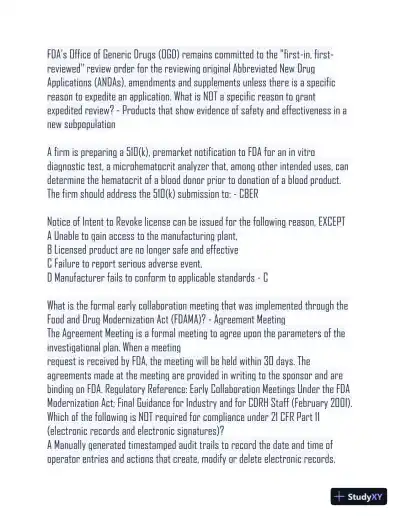 2024 RAC Medical Marketing Practice Exam With Answers (89 Solved Questions) - Page 3 preview image