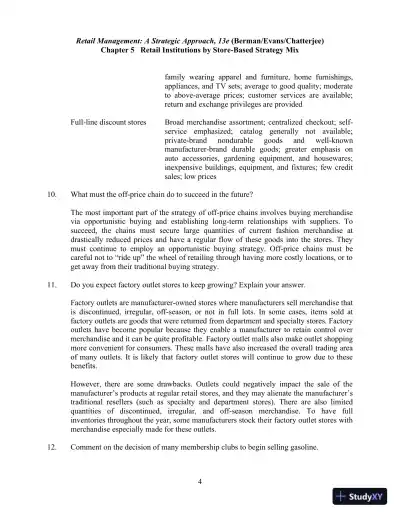 Retail Management, Global Edition 13th Edition Solution Manual - Page 23 preview image