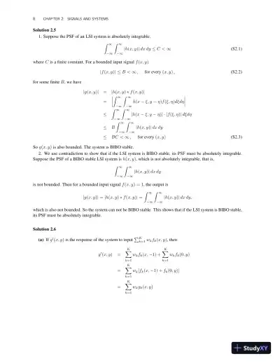 Solution Manual for Medical Imaging Signals and Systems, 2nd Edition - Page 10 preview image