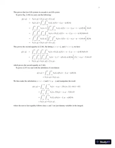 Solution Manual for Medical Imaging Signals and Systems, 2nd Edition - Page 9 preview image