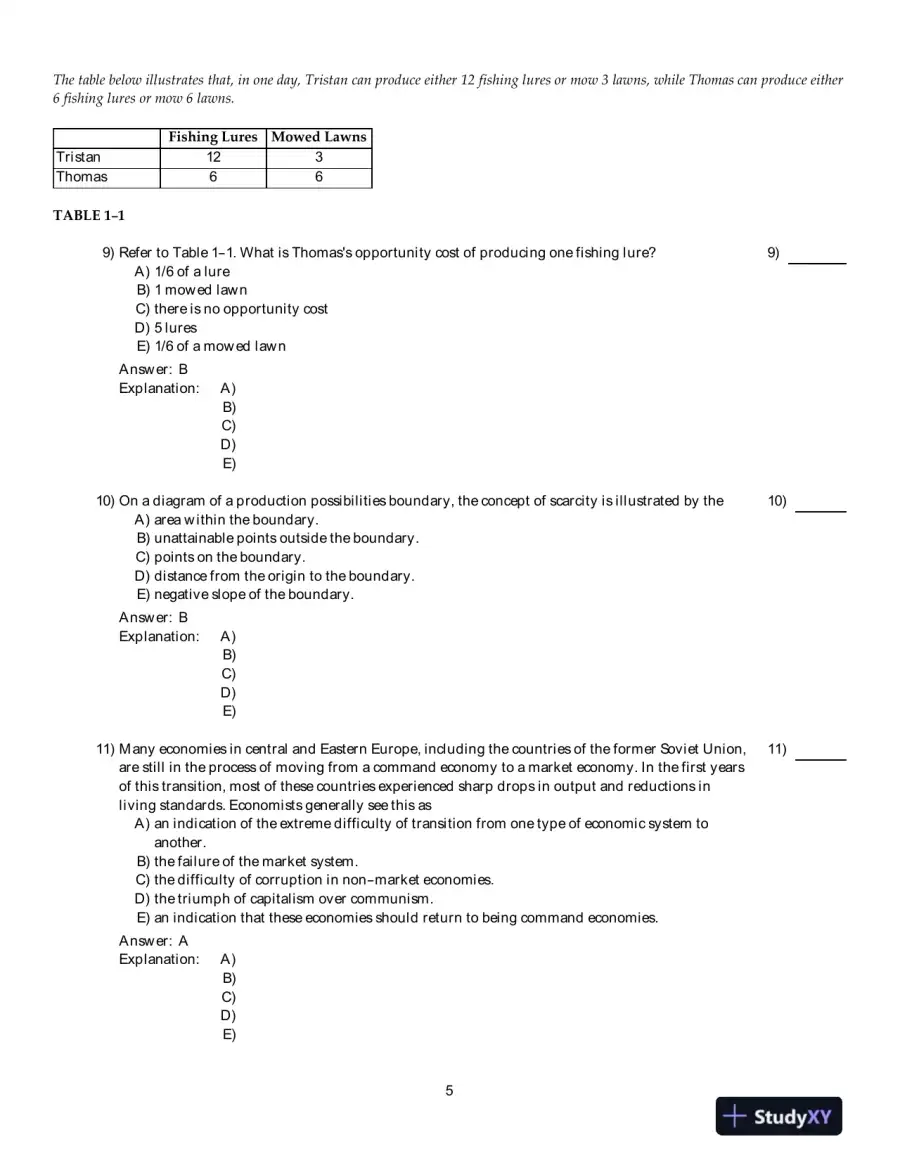 Microeconomics, Fourteenth Canadian Edition Test Bank, page 6