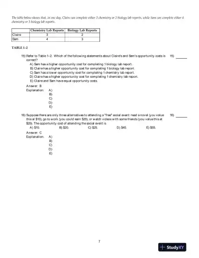 Microeconomics, Fourteenth Canadian Edition Test Bank - Page 8 preview image