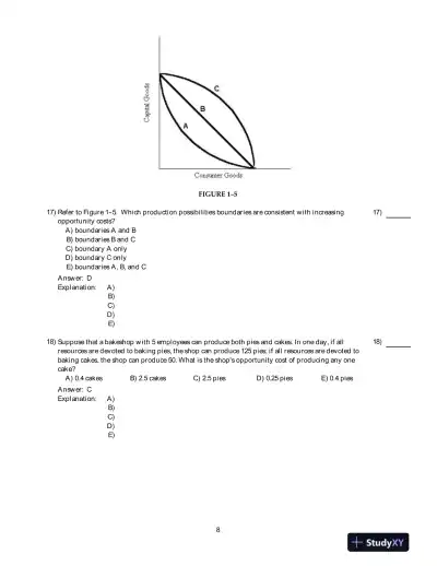 Microeconomics, Fourteenth Canadian Edition Test Bank - Page 9 preview image