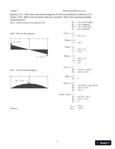Solution Manual for Structures, 7th Edition - Page 11 preview image