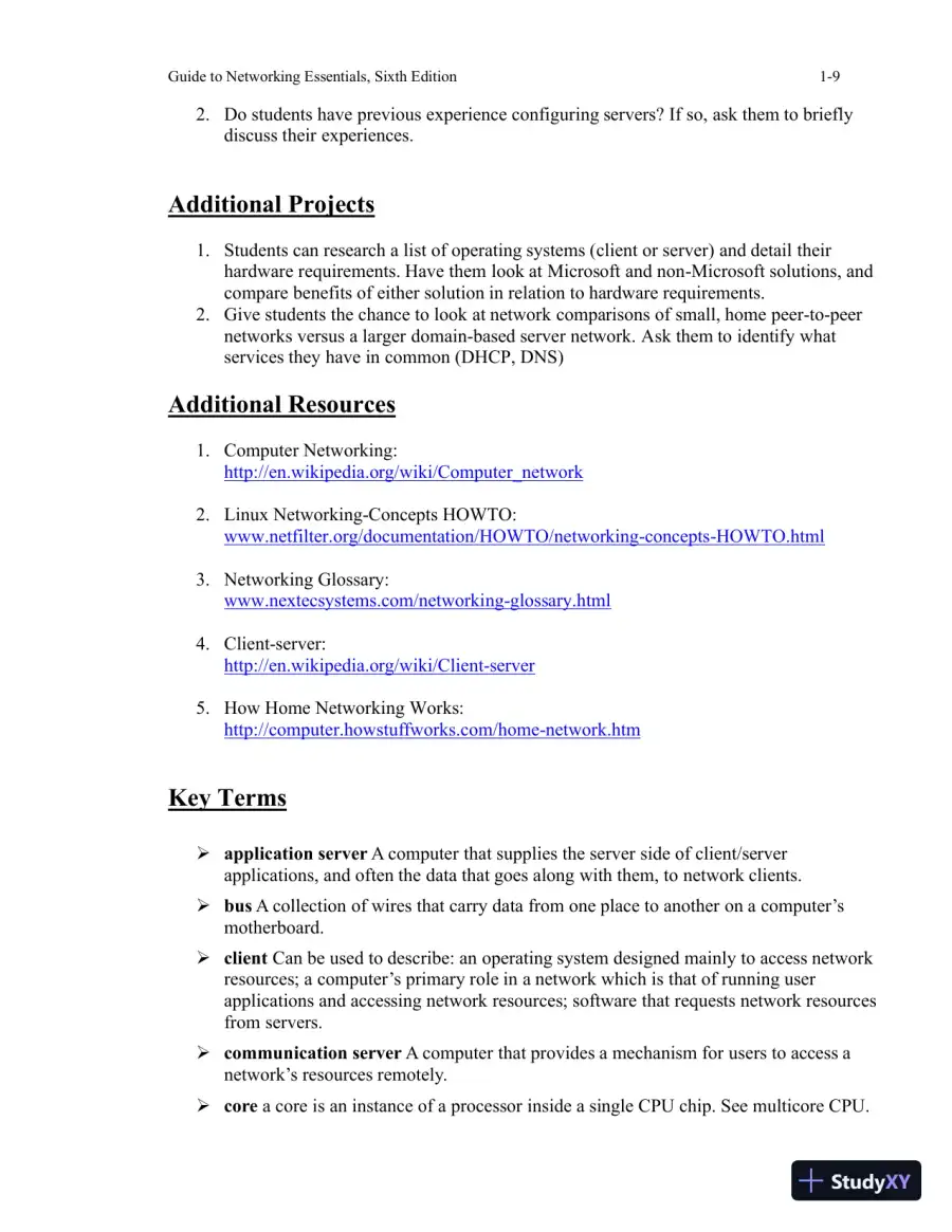Guide To Networking Essentials, 7th Edition Lecture Notes, page 10