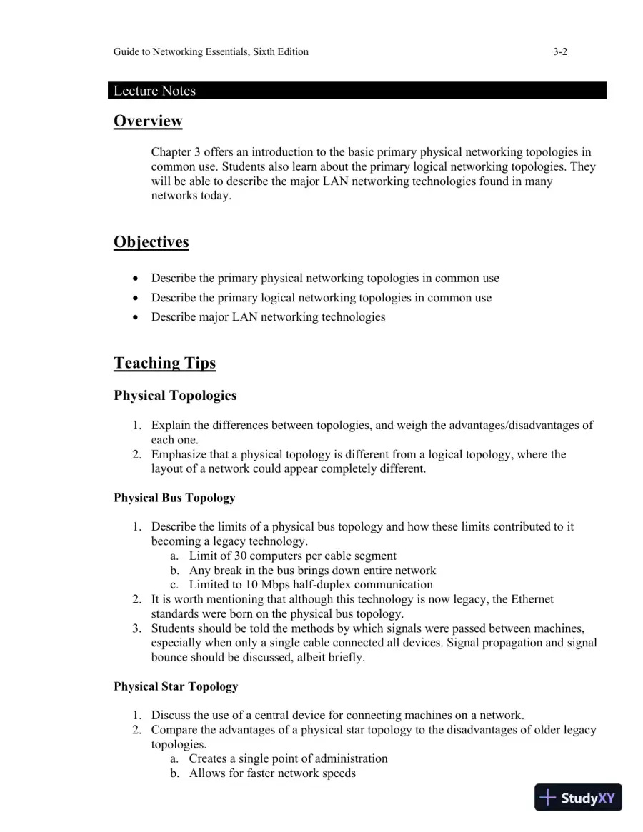 Guide To Networking Essentials, 7th Edition Lecture Notes, page 27