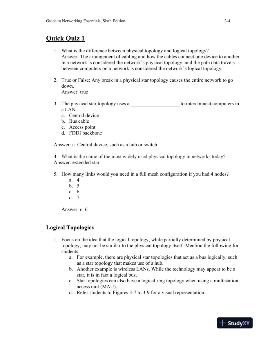 Guide To Networking Essentials, 7th Edition Lecture Notes, page 29