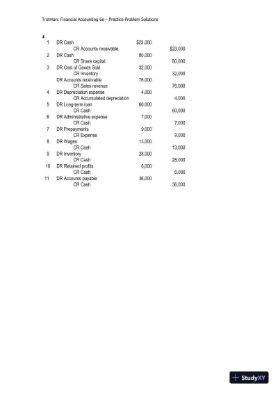 Solution Manual for Financial Accounting: An Integrated Approach, 6th Edition - Page 10 preview image
