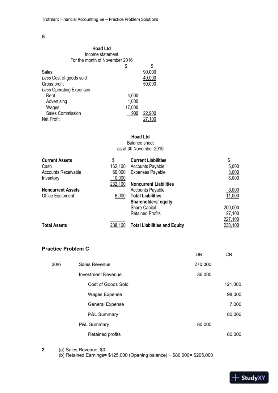 Solution Manual for Financial Accounting: An Integrated Approach, 6th Edition, page 16