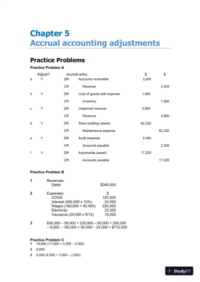 Solution Manual for Financial Accounting: An Integrated Approach, 6th Edition - Page 17 preview image