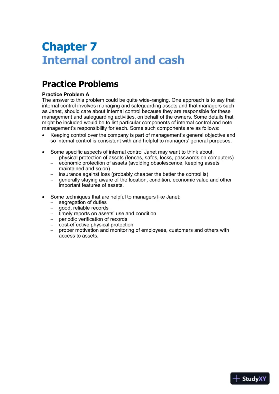 Solution Manual for Financial Accounting: An Integrated Approach, 6th Edition, page 20