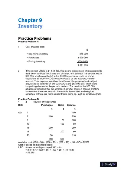 Solution Manual for Financial Accounting: An Integrated Approach, 6th Edition - Page 25 preview image