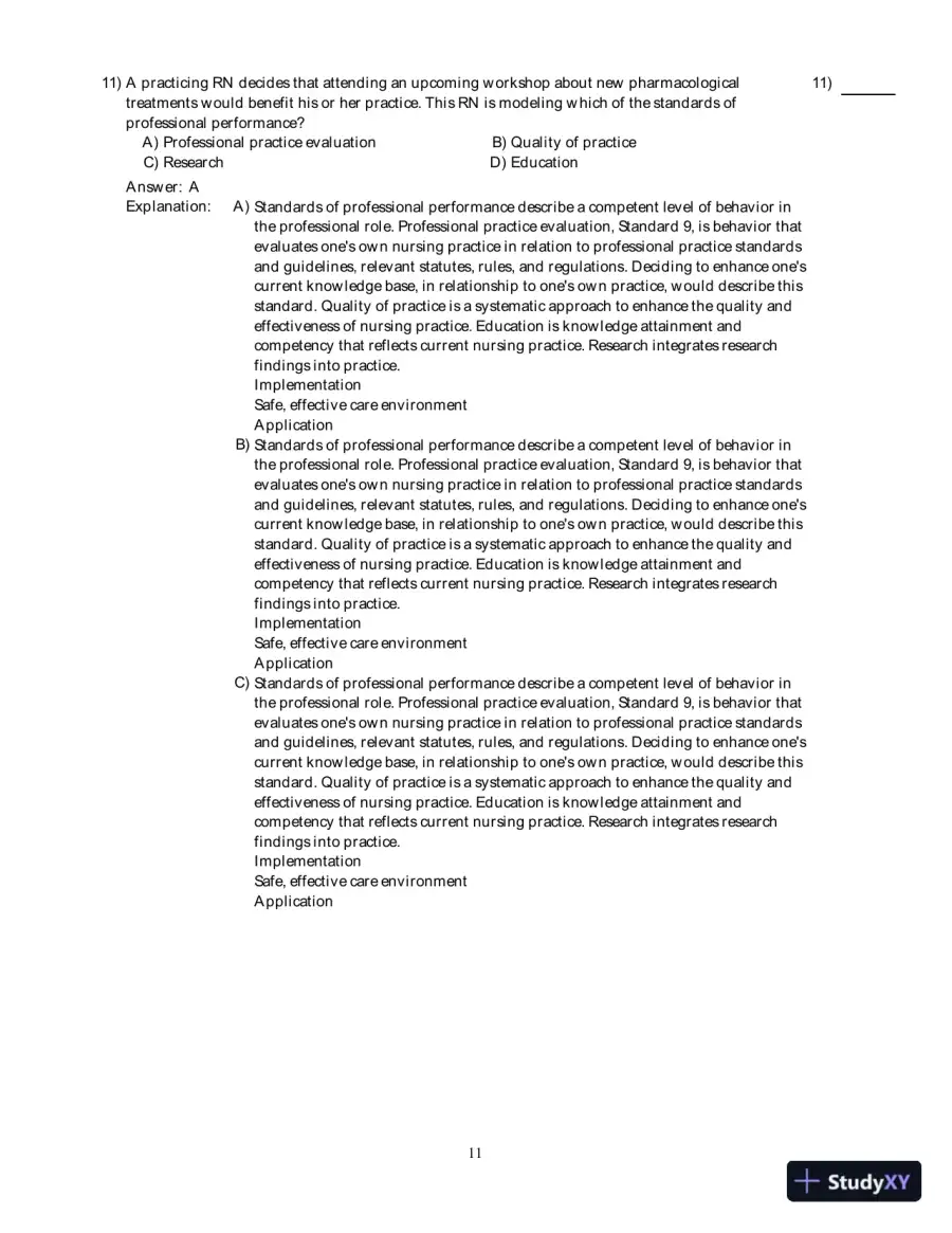 Kozier And Erb's Fundamentals Of Nursing With Clinical Handbook , 8th Edition Test Bank, page 12