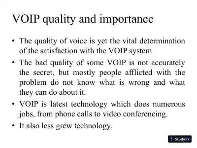 VOIP Project - Page 3 preview image